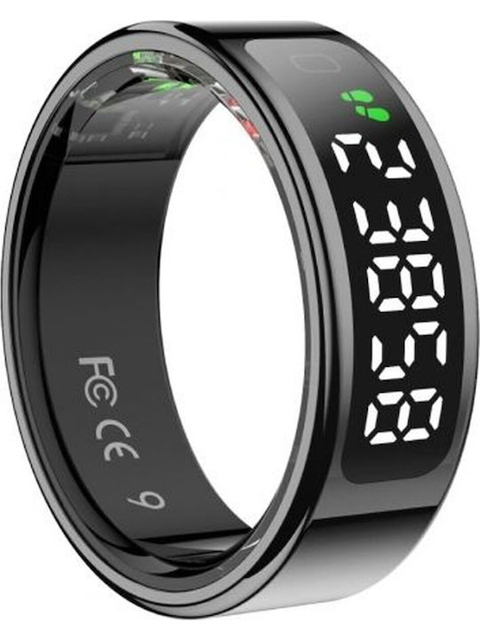 Leotec Kör HA Smart Ring 19.2mm με Παλμογράφο Μαύρο