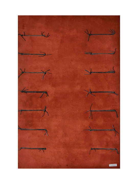 Χαλί Χειροποίητο Caruzo Terra Aslanis Home 160x230cm