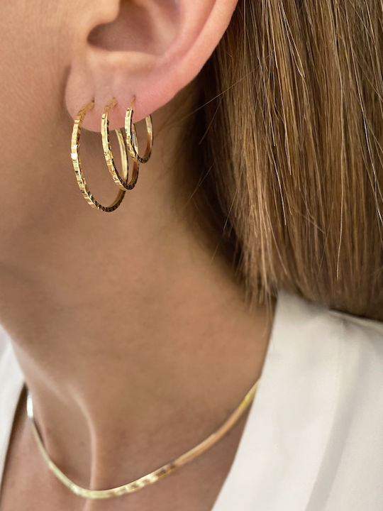 Cercei Aur 14k Dolce Vita Cercel 2cm