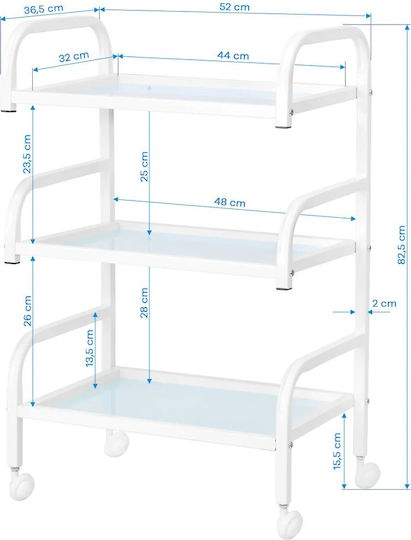 Beauty Roll Hair Salon Maintenance Cart