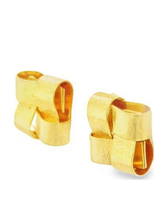 Ръчно Изработени Дамски Обици Studs Злато К14 585°