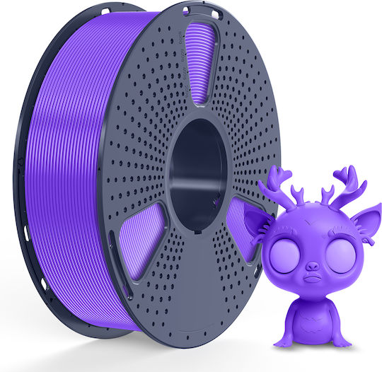 Sunlu PLA+ 3D Drucker Filament 1,75mm Lila 1kg 1 Stück Spule