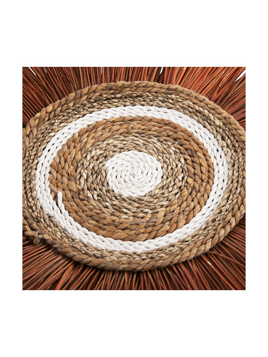 HomeMarkt Διακοσμητικό Τοίχου Καφέ 55x3x55cm