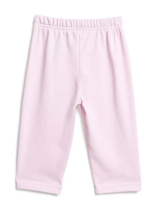 Kinder Trainingsanzüge Mit Bluse Rosa 2Stücke Sweat