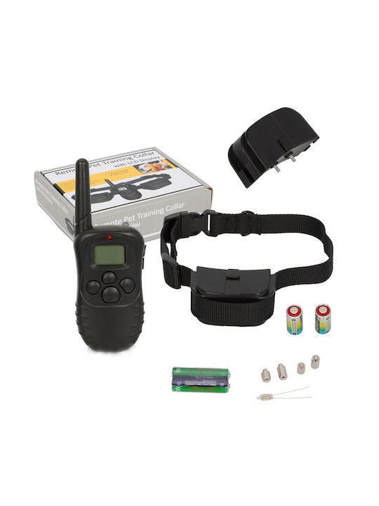 Elektrisches Hundehalsband Set Hundetraining Foxmag24 300m Reichweite Verstellbares Haustiertraining Halsband Mit LCD Anzeige