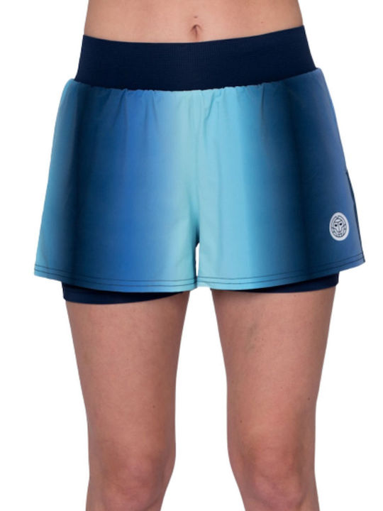 Γυναικείο Αθλητικό Σορτς Dark Blue, Blue, Aqua