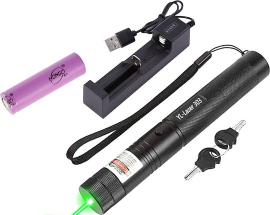 Verk Group Pointer με Πράσινο Laser σε Κόκκινο Χρώμα 5907451337332