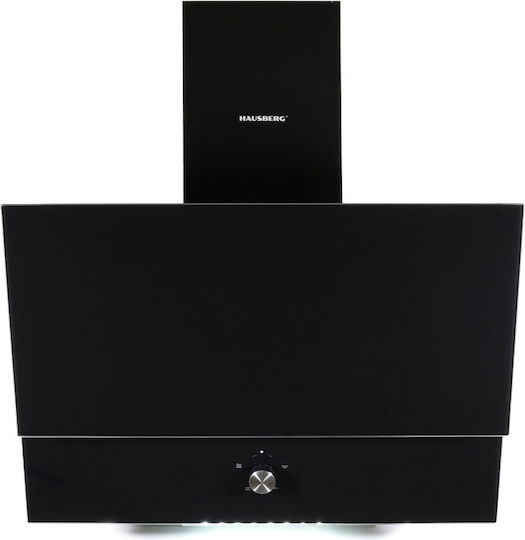 Hausberg Απορροφητήρας Καμινάδα 60cm Μαύρος