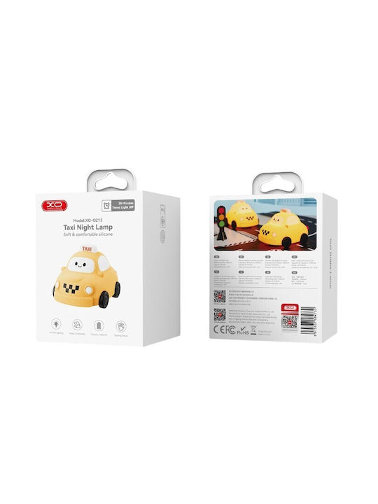 XO Nursery Night Light LED Battery Yellow