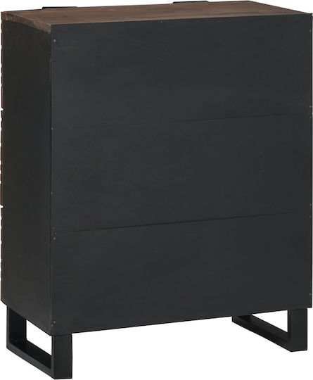 Comoda pentru Dormitor din Lemn Masiv Mango 60x33.5x75buc