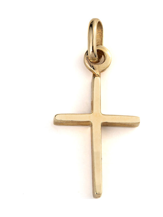 Taufkreuz aus Gold 14k