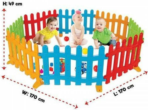Pilsan Fence for 1+ Years Years Multicolored