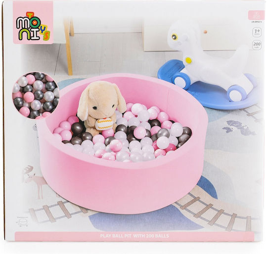 Moni Ball Pit 90x90x30cm. for 1+ Years Years Pink