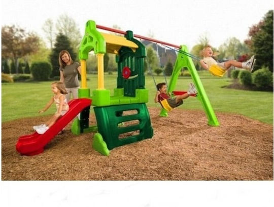 Little Tikes Loc De Joacă Clubhouse Cu Leagăn Multicolor