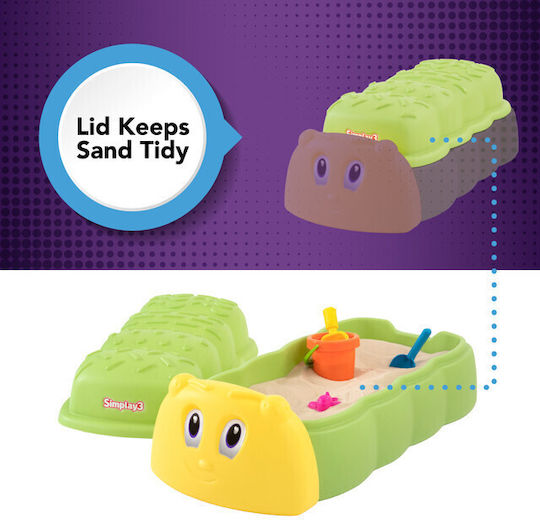 Simplay3 Playground Toy Sandbox Multicolour for 3+ Years