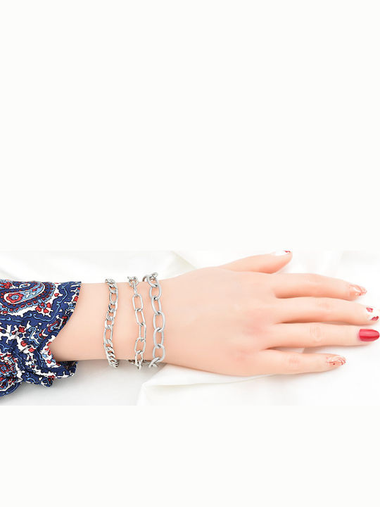 Goldjewels Αλυσίδα Χειρός από Ατσάλι