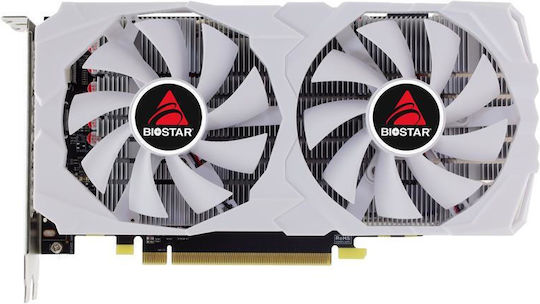 Biostar Radeon RX 580 8GB GDDR5 Gaming 2048sp White Κάρτα Γραφικών