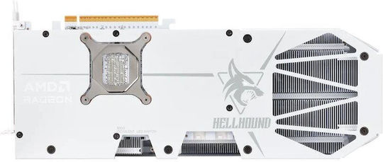 PowerColor Radeon RX 9070 XT 16GB GDDR6 Hellhound White Κάρτα Γραφικών
