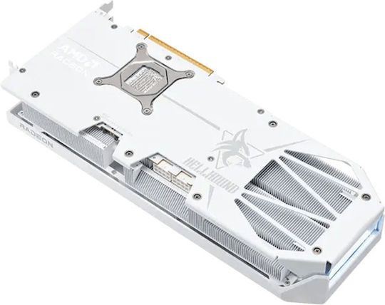 PowerColor Radeon RX 9070 XT 16GB GDDR6 Hellhound White Κάρτα Γραφικών