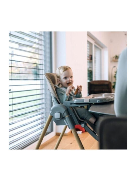 FreeOn And Foldable Baby Highchair with Adjustable Height Pink