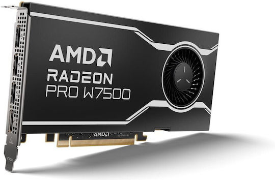 AMD Radeon Pro W7500 8GB GDDR6 Κάρτα Γραφικών