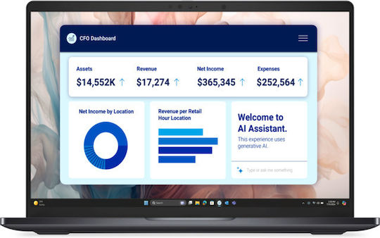 Dell Pro 14 Premium 14" (Ultra 7-266V/16GB/512GB SSD/W11 Pro) (US Клавиатура)