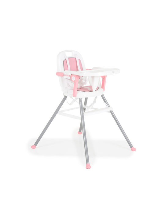 Moni Amaretti Baby Highchair 3 in 1 With Adjustable Height Pink
