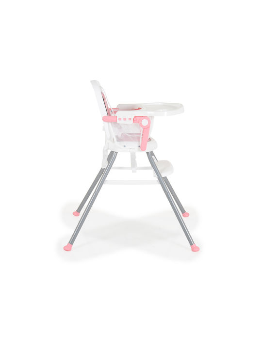 Moni Amaretti Baby Highchair 3 in 1 With Adjustable Height Pink