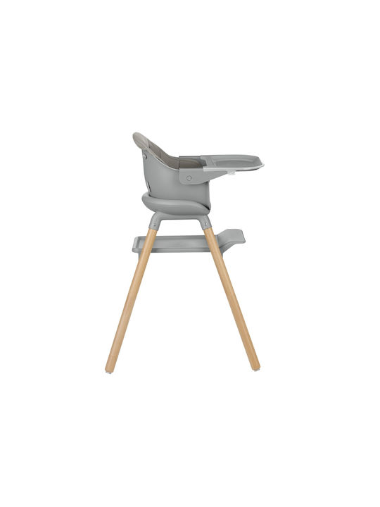 Kikka Boo Woody Baby Highchair 2 in 1 Gray