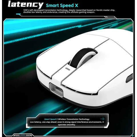 ATK VXE Dragonfly R1 Pro Max 1K Drahtlos Gaming Gaming Maus Weiß