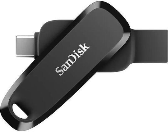 Sandisk 128GB USB 2.0 Stick Μαύρο