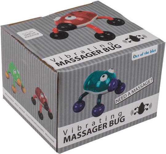 Συσκευή Μασάζ Lady Bug Δόνηση 12 X 10 Cm Πετρόλ