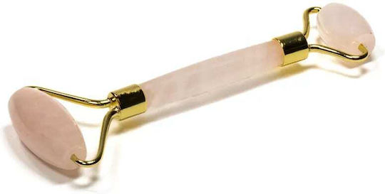 Ρολό Μασάζ Προσώπου Ροζ Χαλαζία Anti-aging Face Roller Rose Quartz