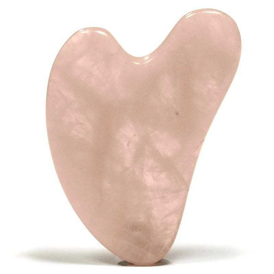 Original Rose Quartz Gesichtspflegegerät Massage Gua Sha Rose Quartz