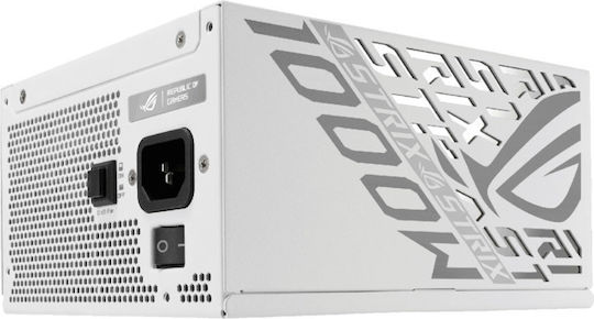 Asus ROG Strix Platinum 1000W Λευκό Τροφοδοτικό Υπολογιστή Full Modular 80 Plus Platinum