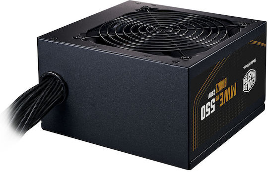 CoolerMaster MWE 550 Bronze V3 rev. 2.0 550W Μαύρο Τροφοδοτικό Υπολογιστή Full Wired 80 Plus Bronze