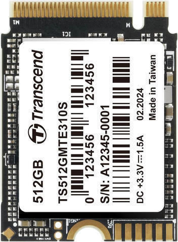 Transcend MTE310S SSD 512GB M.2 Type with PCI Express 4.0 Connection