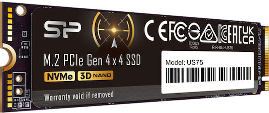 US75 SSD 4.1TB Тип M.2 с Връзка PCI Express 4.0 Съвместим с PlayStation 5 SP04KGBP44US7505