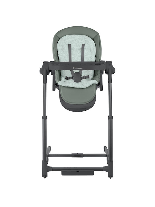 Kikka Boo Prima Baby Hochstuhl 3 in 1 mit Höhenverstellbar Mint