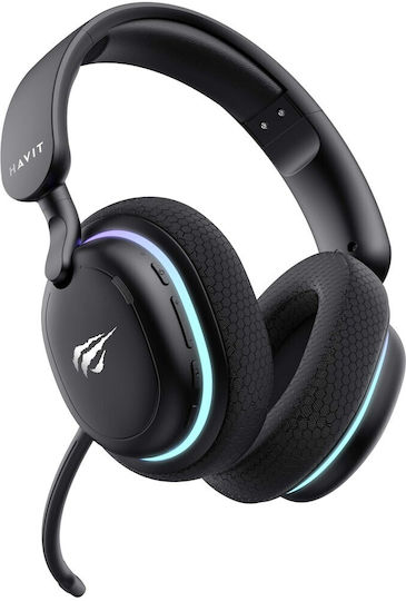 Havit Fuxi H7 Over Ear Gaming Headset με σύνδεση Bluetooth