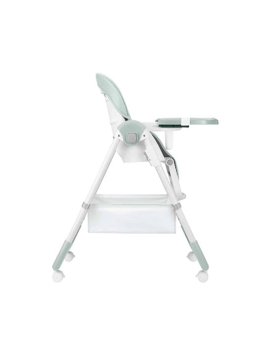 Kikka Boo Spicy+ Foldable Baby Highchair Green