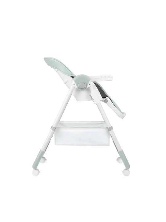 Kikka Boo Spicy+ Foldable Baby Highchair Green
