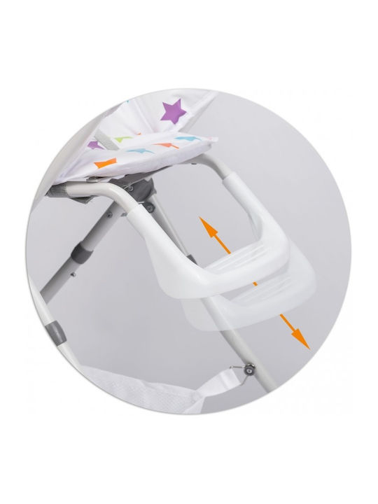 Ricokids Ricokids Eldo Klappbarer Baby Hochstuhl Farbe Weiß