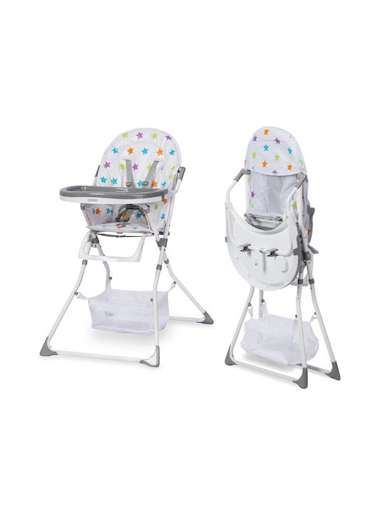 Ricokids Ricokids Eldo Klappbarer Baby Hochstuhl Farbe Weiß