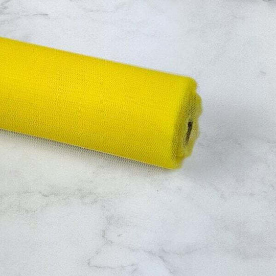 Roll Tulle 90cm x 20m Yellow
