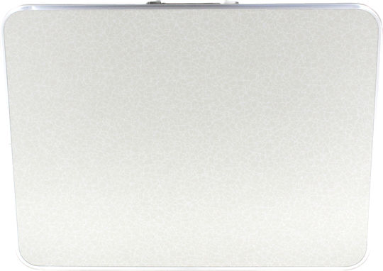 Keskor Τραπέζι Αλουμινίου για Camping Πτυσσόμενο 80x70x60cm Ασημί