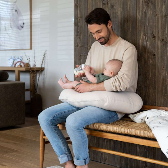 Doomoo Beige Pregnancy & Breastfeeding Pillow