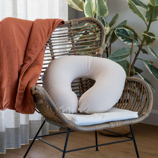 Doomoo Beige Pregnancy & Breastfeeding Pillow