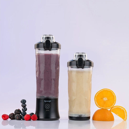 Sponge Mixer Mit Kunststoffkanne 600 ml Schwarz