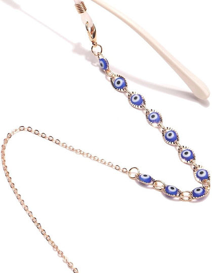 Evil Eye Brillenkette Dünne Brillenkette